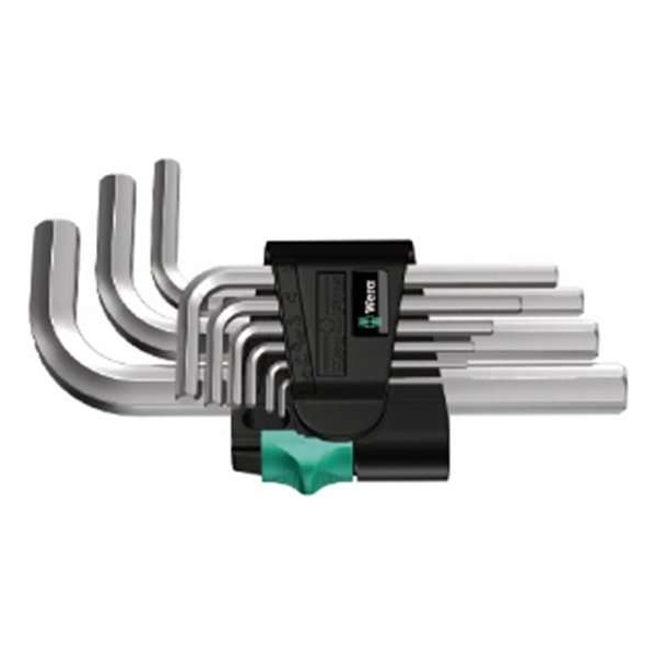 Wera 05021406001 9-delige Inbussleutelset - 1,5-10mm Wera 05021406001 9-delige Inbussleutelset - 1,5-10mm