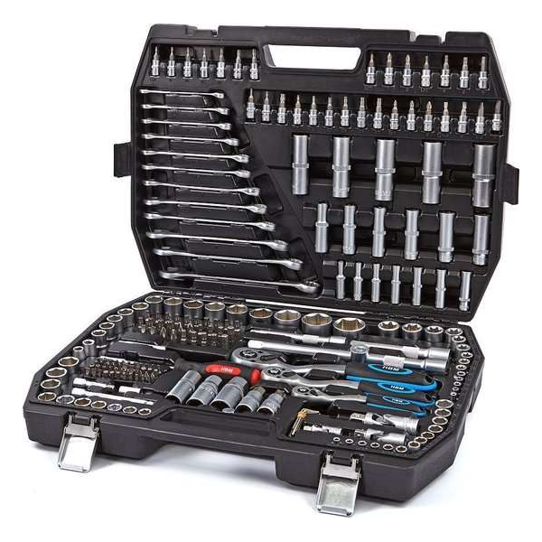 216 Delige Professionele Doppenset INCH Maten 216 Delige Professionele Doppenset INCH Maten