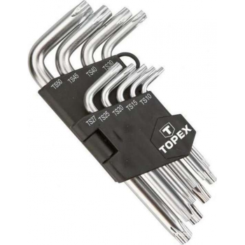 Torx speciaalset - TS serie 9-delig met houder