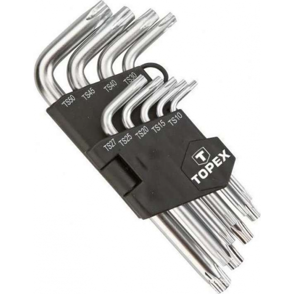 Torx speciaalset - TS serie 9-delig met houder Torx speciaalset - TS serie 9-delig met houder