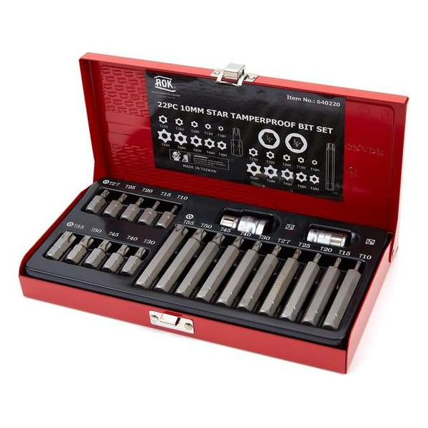 AOK 15 Delige Professionele Inbus bitset met ½” Adapter AOK 15 Delige Professionele Inbus bitset met ½” Adapter