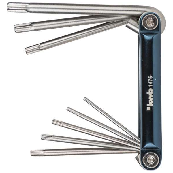 KWB inbussleutelset torx 8-delig KWB inbussleutelset torx 8-delig