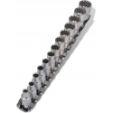 vidaXL Dopsleutel set veeltand met clip strip (13 stuks)