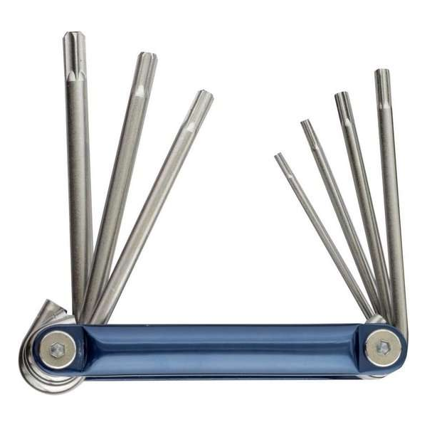 KWB Pocket Inbussleutelset Torx Inklapbaar - 7-delig - 10-40 mm