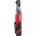 Milwaukee M12 FIR38-201B 12V Li-Ion accu Subcompactratelsleutel set (1x 2Ah accu) in tas - 3/8" - koolborstelloos