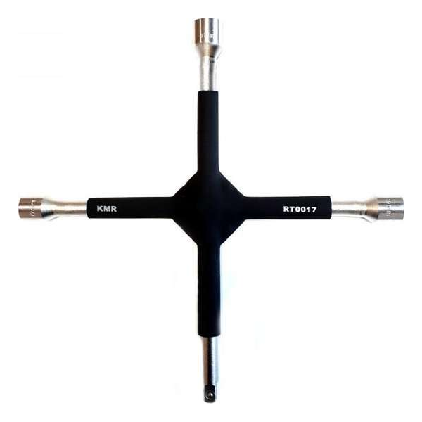 Kruissleutel / Wielmoersleutel 17-19-21-1/2" Kruissleutel / Wielmoersleutel 17-19-21-1/2"
