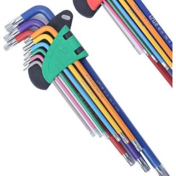 Torx Inubsset Haaks - Set van 9 Stuks