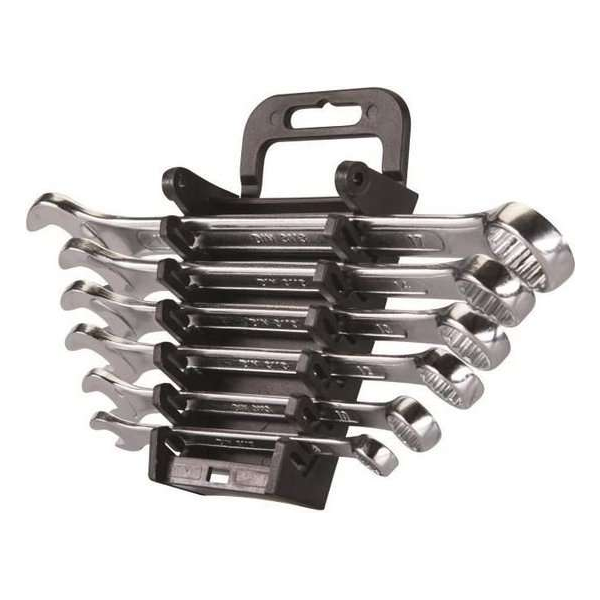 SILVERLINE Steekringsleutel Set - 6-Delige - Metrisch: 8 t/m 17 mm)