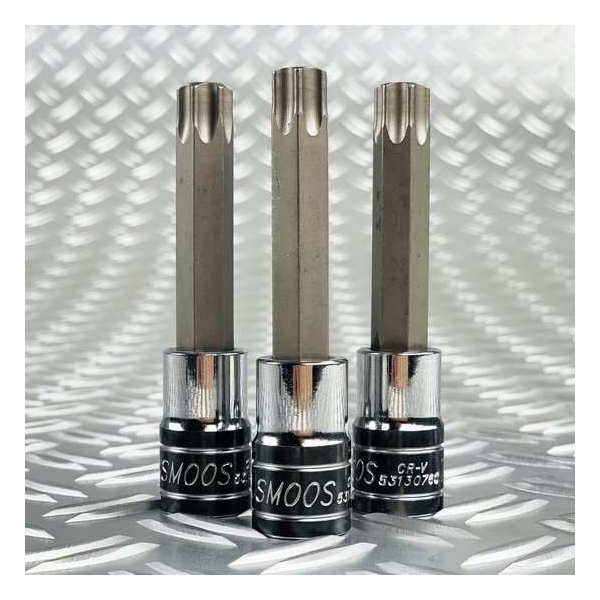 Smoos® Losse torx dop T70 met 1/2 opname - 3 stuks Smoos® Losse torx dop T70 met 1/2 opname - 3 stuks