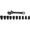 Makita Verstelbare moersleutel/pijptang/ratel 6-GL 14-delige set