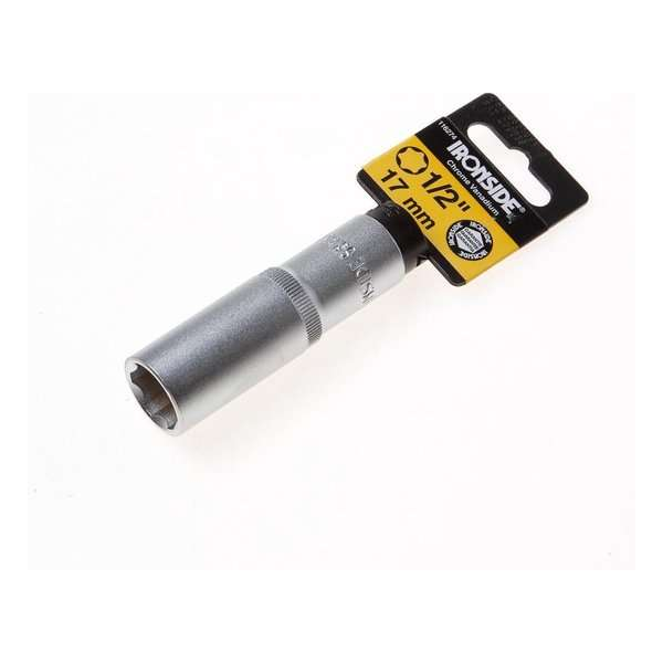 Ironside Dop verlengd 1/2" 17mm" (Prijs per stuk) Ironside Dop verlengd 1/2" 17mm" (Prijs per stuk)
