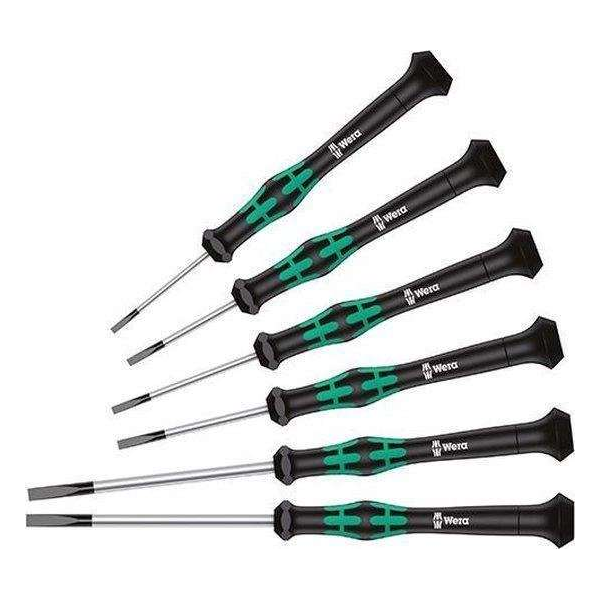 Wera Kraftform Micro Schroevendraaierset 6-delig. Wera Kraftform Micro Schroevendraaierset 6-delig.
