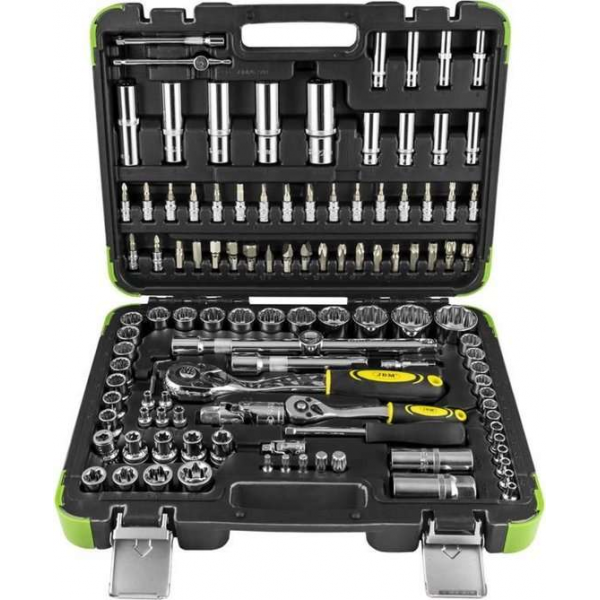 JBM Tools | Set van 12-kante doppen, 113-delig JBM Tools | Set van 12-kante doppen, 113-delig