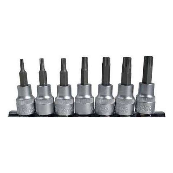 Torx doppenset 3/8" 7 delig BGS 5108 Torx doppenset 3/8" 7 delig BGS 5108