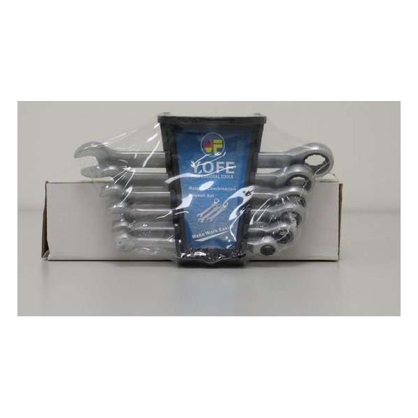 Open & Ratchet Type 12 Point Box Wrench Set 8-17Mm, 6'S (8-10-12-13-14-17Mm) C.V Open & Ratchet Type 12 Point Box Wrench Set 8-17Mm, 6'S (8-10-12-13-14-17Mm) C.V