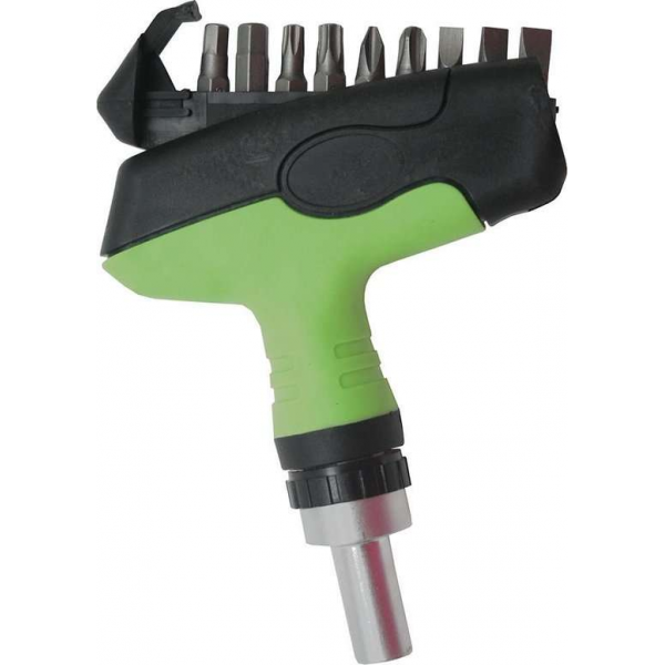 Hofftech Bits Schroevendraaier 10 in 1 / T Greep Hofftech Bits Schroevendraaier 10 in 1 / T Greep
