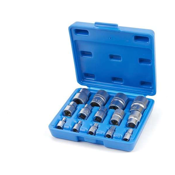 14 Delige Inwendige Torx E-Profiel Doppenset 14 Delige Inwendige Torx E-Profiel Doppenset