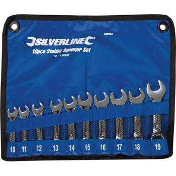 Silverline 630063 10-delige steeksleutel set