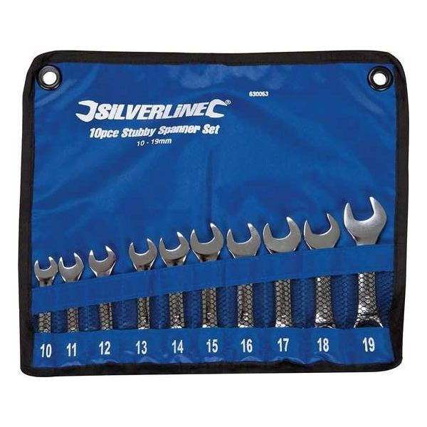 Silverline 630063 10-delige steeksleutel set Silverline 630063 10-delige steeksleutel set