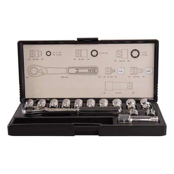 Makita Doppenset 6-GL 14-delig Makita Doppenset 6-GL 14-delig