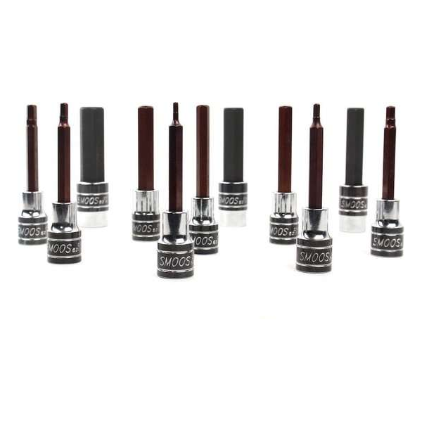 Smoos® 11-delige inbusdoppenset 1/2 opname Smoos® 11-delige inbusdoppenset 1/2 opname