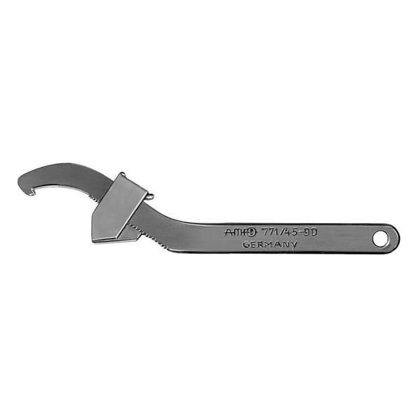 Haaksleutel verstelbaar 20- 42mm m. neus AMF Haaksleutel verstelbaar 20- 42mm m. neus AMF