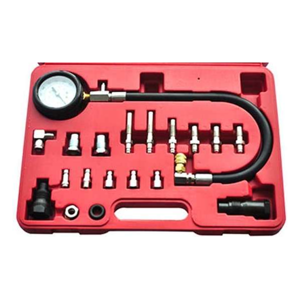vidaXL - Dopsleutel Compressie meter voor dieselmotoren 20-delig 210003 vidaXL - Dopsleutel Compressie meter voor dieselmotoren 20-delig 210003
