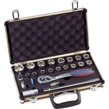 KWB Dopsleutelset - 1/2" - 23-delig