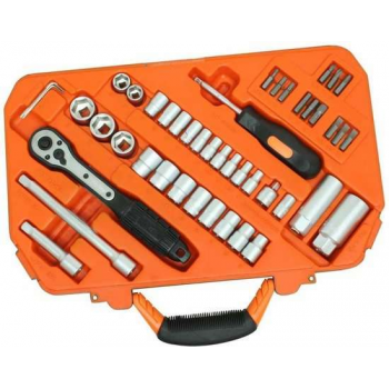 Skandia Doppendoos 1/4" En 3/8" - 46-delig