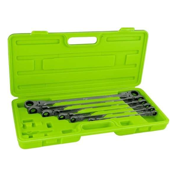 JBM Tools | Set van 6 flexibele ratelsleutels JBM Tools | Set van 6 flexibele ratelsleutels