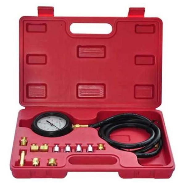vidaXL Oliedrukmeter 35 bar / 500 psi