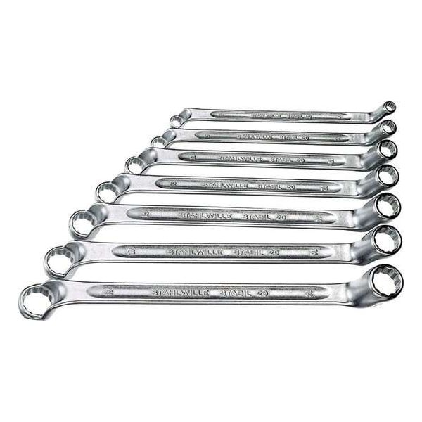 Stahlwille 20/7N Ringsleutel sets 7-delig diep doorgezet Stahlwille 20/7N Ringsleutel sets 7-delig diep doorgezet