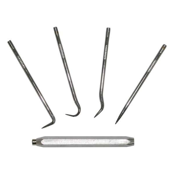 BGS 5-delige O-ring haakset met magneet, eenvoudig o ringen en plakfolie verwijderen BGS 5-delige O-ring haakset met magneet, eenvoudig o ringen en plakfolie verwijderen
