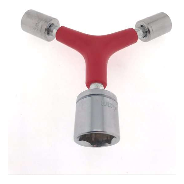 Hofftech Dopsleutel 3 Weg 11 / 13 / 14 mm. Hofftech Dopsleutel 3 Weg 11 / 13 / 14 mm.