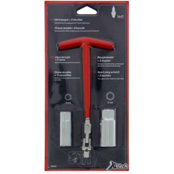 XLTECH bougiesleutel 16-21 mm