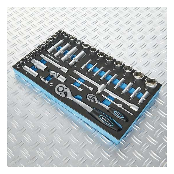 Datona® - 49-delige Doppenset In Softmodule - Perfect Om Mee Te Nemen Datona® - 49-delige Doppenset In Softmodule - Perfect Om Mee Te Nemen