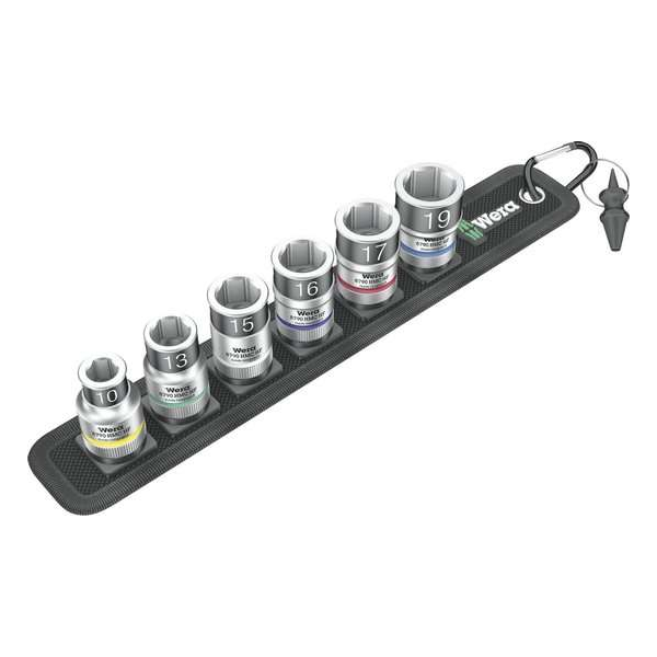 Wera Belt C 1 Zyklop 05003995001 Inbusdop Dopsleutelinzetset 7-delig 1/2 (12.5 mm) Wera Belt C 1 Zyklop 05003995001 Inbusdop Dopsleutelinzetset 7-delig 1/2 (12.5 mm)