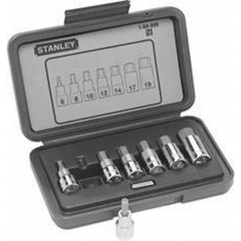 Stanley 1/2" Dopsleutelset 7 delig