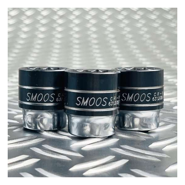 Smoos® Losse 12-kants dop 32 mm met 1/2 opname - 3 stuks Smoos® Losse 12-kants dop 32 mm met 1/2 opname - 3 stuks