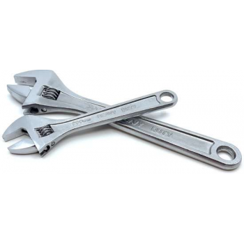Steelwood Set 2 Verstelbare Moersleutels - 200 en 300 mm - Zware uitvoering