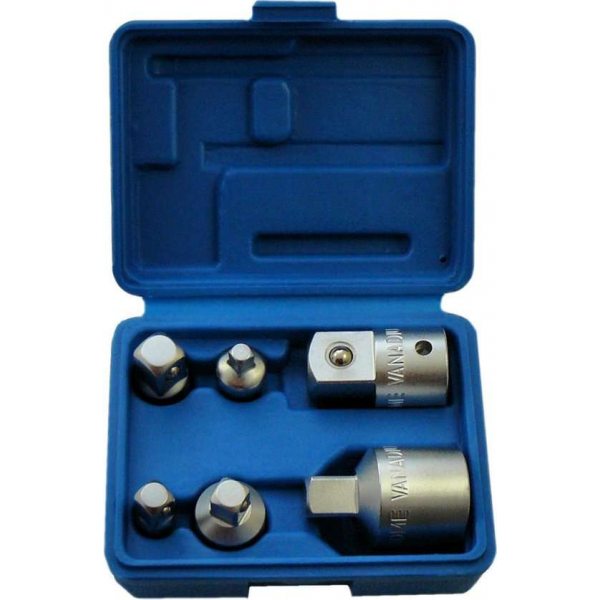Stahlkaiser Adapterset, 6 delig Stahlkaiser Adapterset, 6 delig