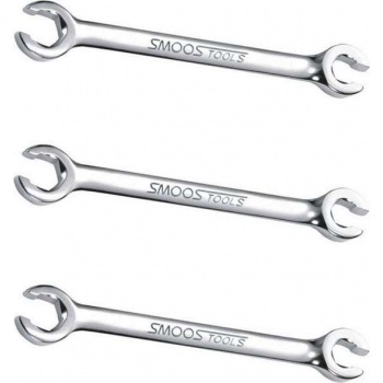 Smoos® Open-ringsleutel 15 x 17 mm - 3 stuks