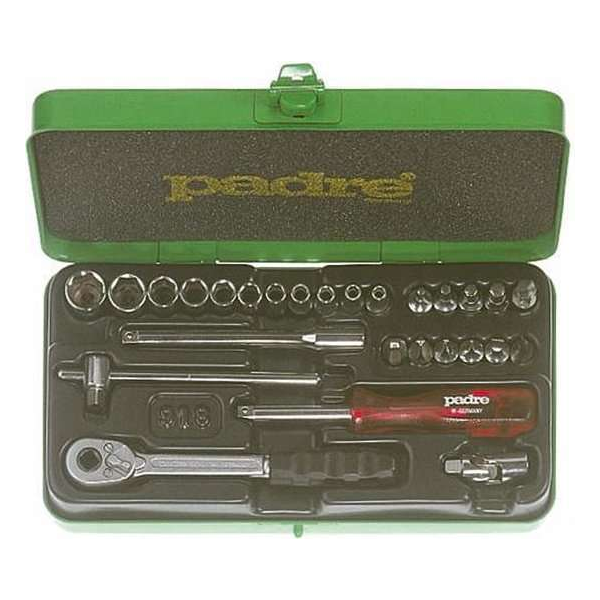 Padre Dopsleutelset 1/4 inch 27 delig Padre Dopsleutelset 1/4 inch 27 delig