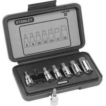 STANLEY 1/2" Dopsleutelset 9 delig