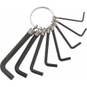 Inbussleutel Set 2mm - 10mm 8-Delig Zwart