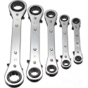 Topgear Ring Ratelsleutel 6 t/m 21 mm. Metrisch (5 delig)
