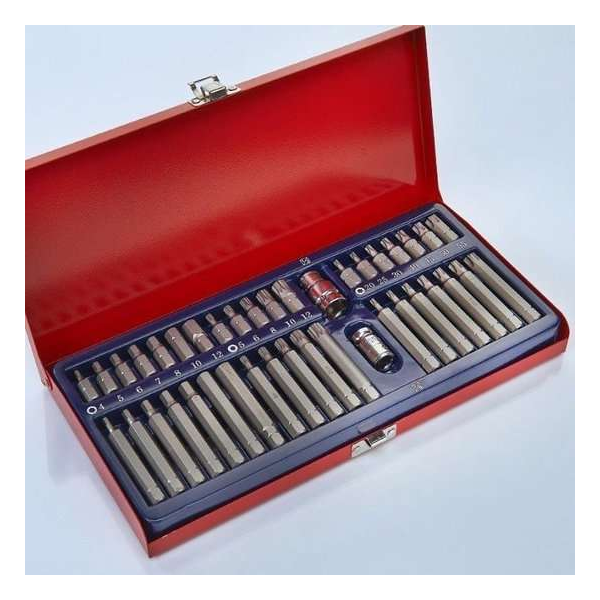 Smoos® Doppenset torx, inbus en 12 kant inwendig 40-delig Smoos® Doppenset torx, inbus en 12 kant inwendig 40-delig