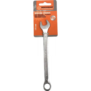 Werckmann® Ringsteeksleutel | Maat 12 | 17 cm