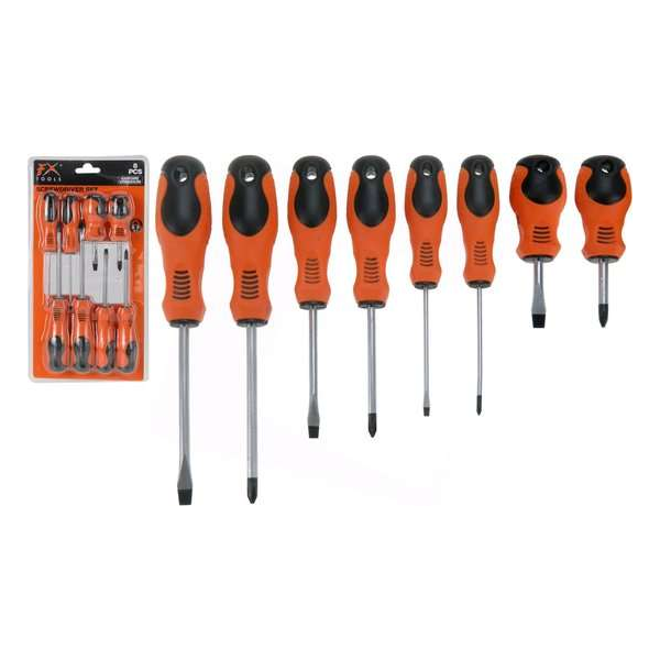 Schroevendraaierset 8 delig Schroevendraaierset 8 delig