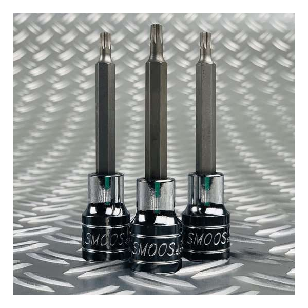 Smoos® Losse torx dop T8 met 1/2 opname - 3 stuks